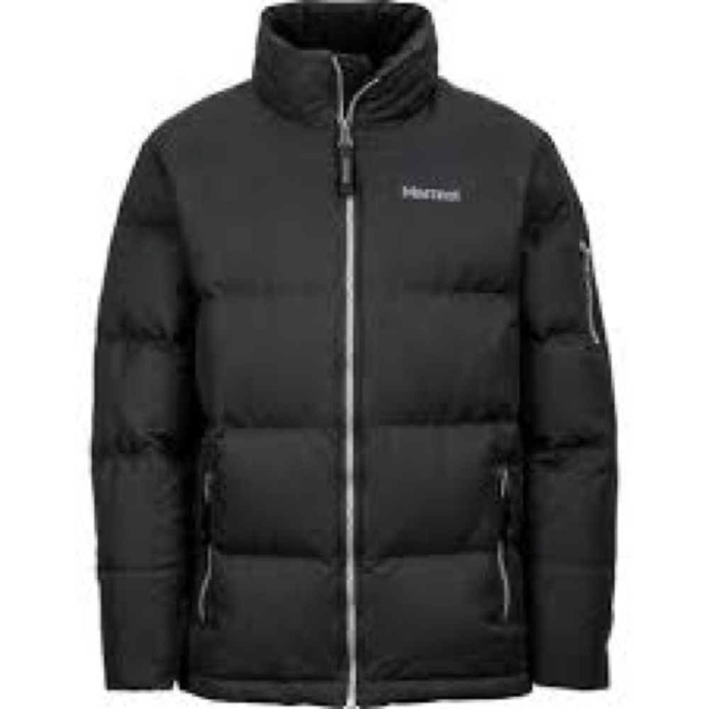 Marmot Vancouver Down Jacket in black, size Boys Medium